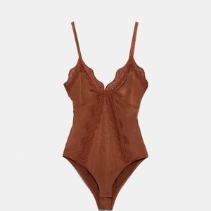 ZARA lingerie style bodysuit